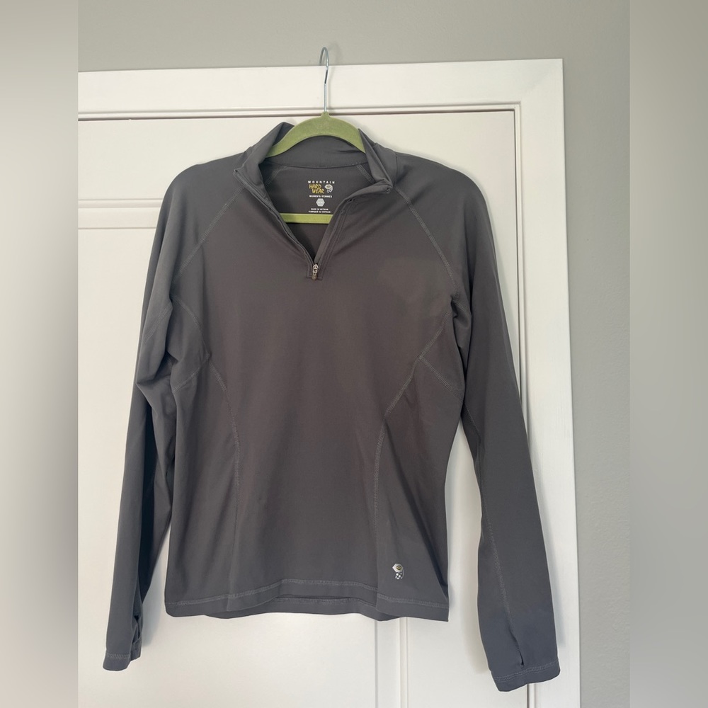 Mountain Hardwear Women’s Gray Half Zip